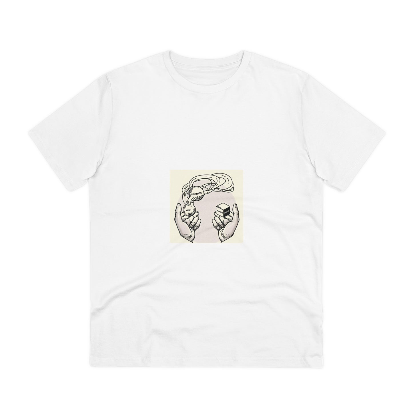 ‘Promises aren’t wishes’ T-shirt - Unisex