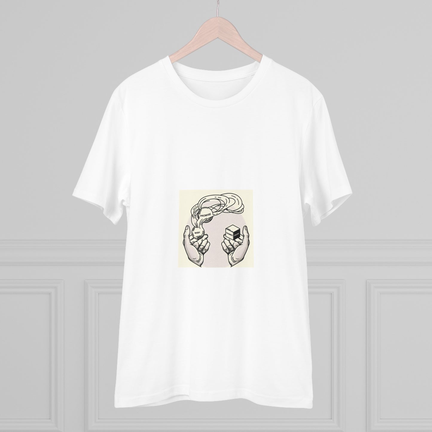 ‘Promises aren’t wishes’ T-shirt - Unisex